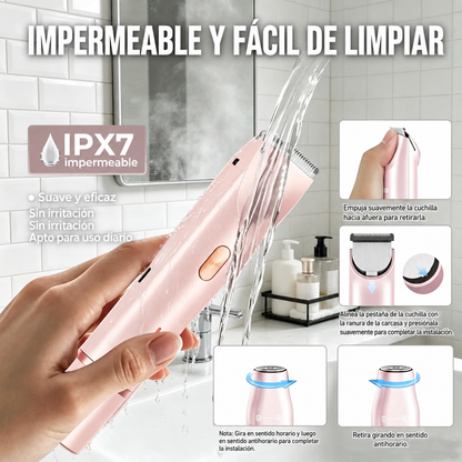 Depiladora Dual-Head Shaver