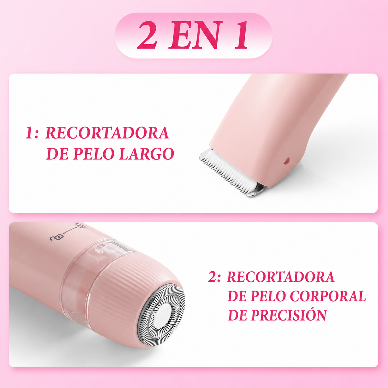 Depiladora Dual-Head Shaver