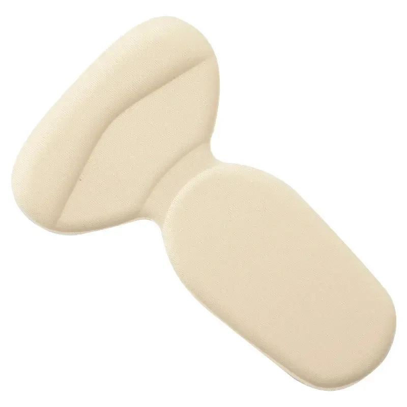 T Shape Sponge Heel Stickers Shoe Cushion Heel Protector for Shoes High Heels Inserts Heel Pads Shoe Adjuster Women Half Insoles