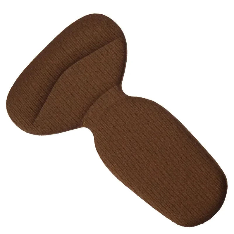 T Shape Sponge Heel Stickers Shoe Cushion Heel Protector for Shoes High Heels Inserts Heel Pads Shoe Adjuster Women Half Insoles